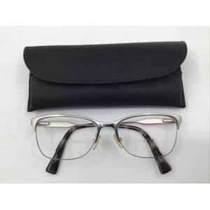 Armani Exchange AX1023 Metal Frame Rectangular Half Rim Eyeglasses
